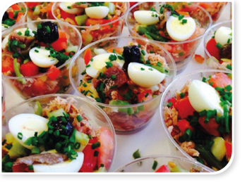 Salade gourmande