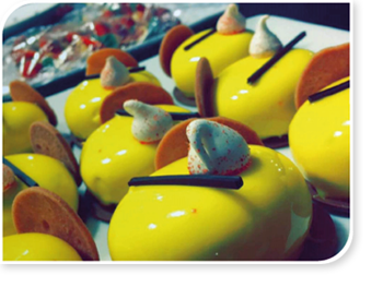 Desserts en portion